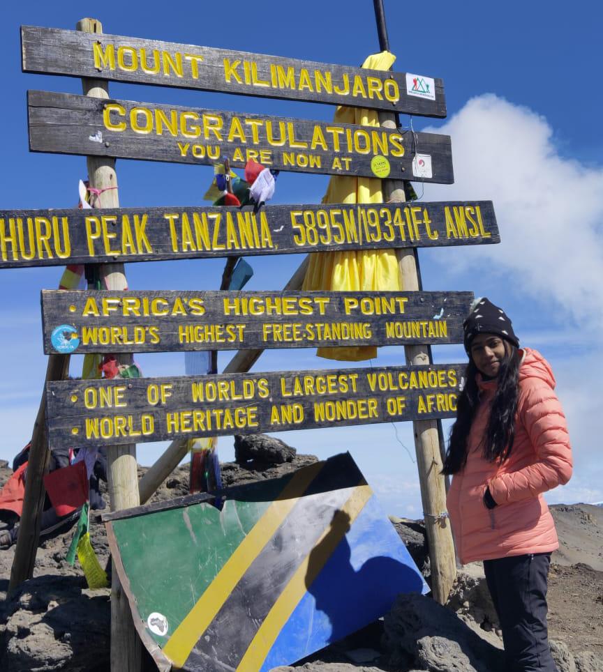 Scaling heights: Sambalpur girl on Kilimanjaro expedition