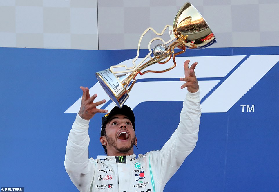 Lewis Hamilton wins F1 world championship title for sixth time