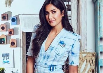 'Bharat' actress Katrina rocks the denim dress