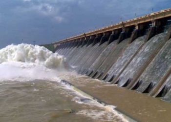 20 sluice gates of Hirakud now open