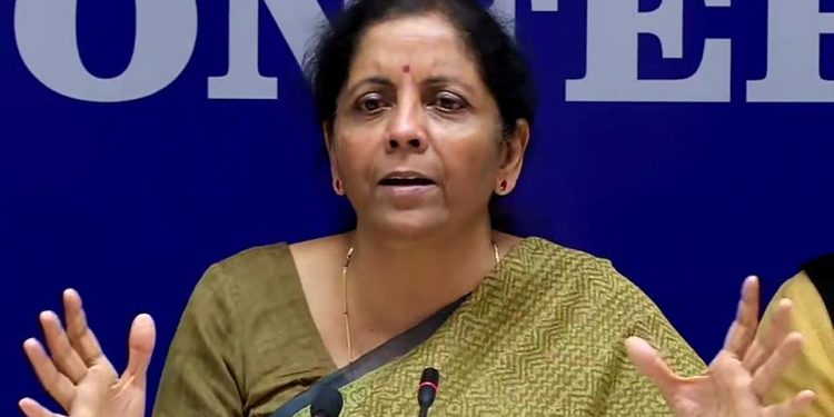 Finance Minister Nirmala Sitharaman