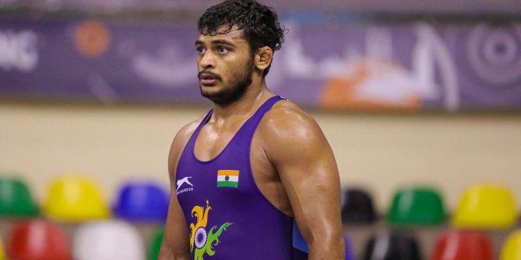 Greco-Roman wrestler Ravi Kumar