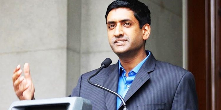 Democratic Congressman Ro Khanna