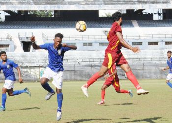 Action during one of the FAO League matches