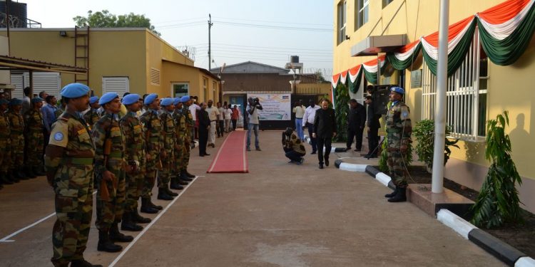 The Indian police officers have served the UN and the people of South Sudan for almost a year.