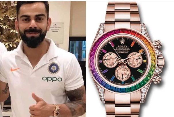 The cost of Virat Kohli’s watch might give you a heart attack