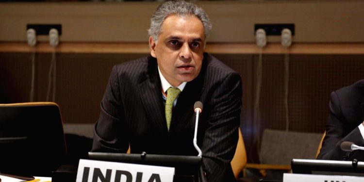 India's Permanent Representative to the UN Syed Akbaruddin.