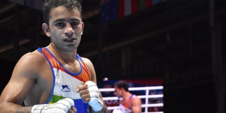 Panghal will face Kazakhstan's Saken Bibossinov in the last-four stage.