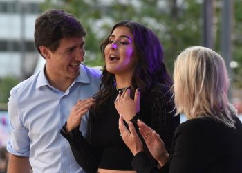 Prime Minister Justin Trudeau, in the midst of campaigning for second term, was also on hand.