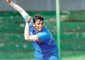 Atharva Ankolekar claimed 5 wickets for 28 runs in 8 overs