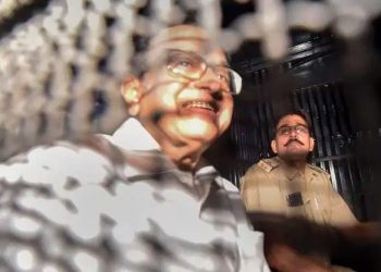 Chidambaram has been lodged in Tihar jail since September 5 on charges of corruption in the INX Media case.