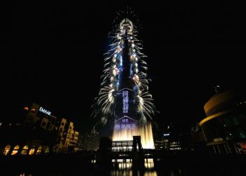 Burj Khalifa lights up in 'Friends' theme