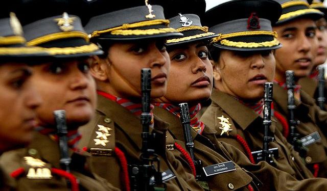 The women soldiers will be commissioned into the Corps of Military Police of the Indian Army.
