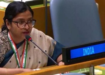 First Secretary in India's Permanent Mission to the UN Vidisha Maitra