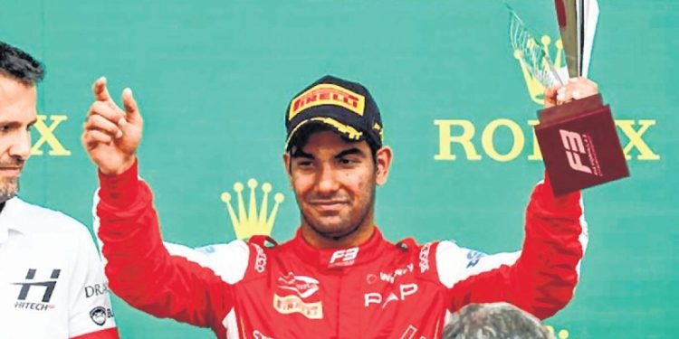 Jehan had earlier bagged a sensational pole position, his first race in the series which is a support event to the Formula 1 Belgian Grand Prix.