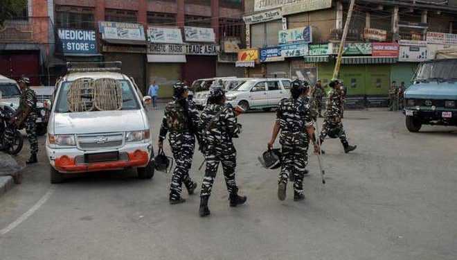 The restrictions have been lifted from most areas of the valley, but continued in parts of Srinagar.