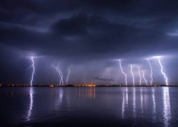 Place where lightning strikes 28 times in a minute