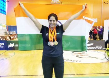 The 30-year-old won the Para World Championship in Basel, having finished with a bronze in 2017 along with a silver in mixed event back in 2015.  