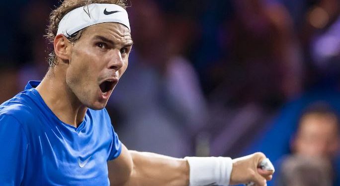 Nadal said his hand was swollen and that he was pulling out of the tournament with deep regret.