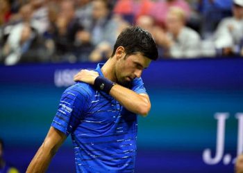 Swiss 23rd seed and 2016 champion Wawrinka led Djokovic 6-4, 7-5, 2-1 when the Serb quit, having received treatment on his troublesome left shoulder before the start of the third set.