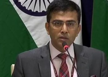 MEA spokesperson Raveesh Kumar