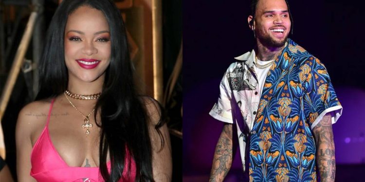 Rihanna's fans furious after Chris Brown flirts with her