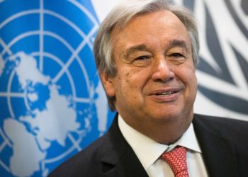 UN chief Antonio Guterres.