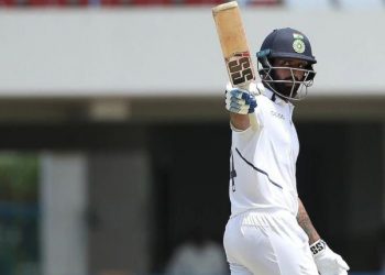 Apart from remembering his father, Vihari thanked bowler Ishant Sharma for batting, at times, better than the recognised batsman at the other end during their partnership in the second Test against West Indies.