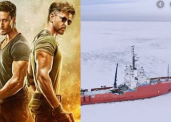 Hrithik, Tiger fight on ice-breaker ship in the Arctic