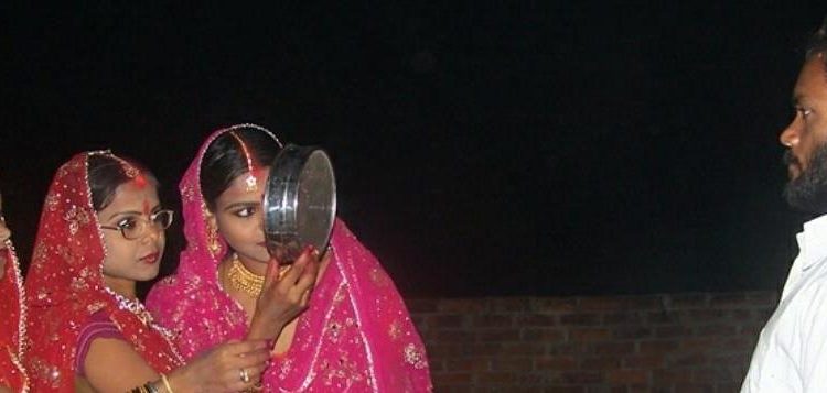 3 sisters in MP observe Karwa Chauth for their single husband