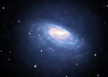 Astronomers use new lens technique to spot early-stage galaxy