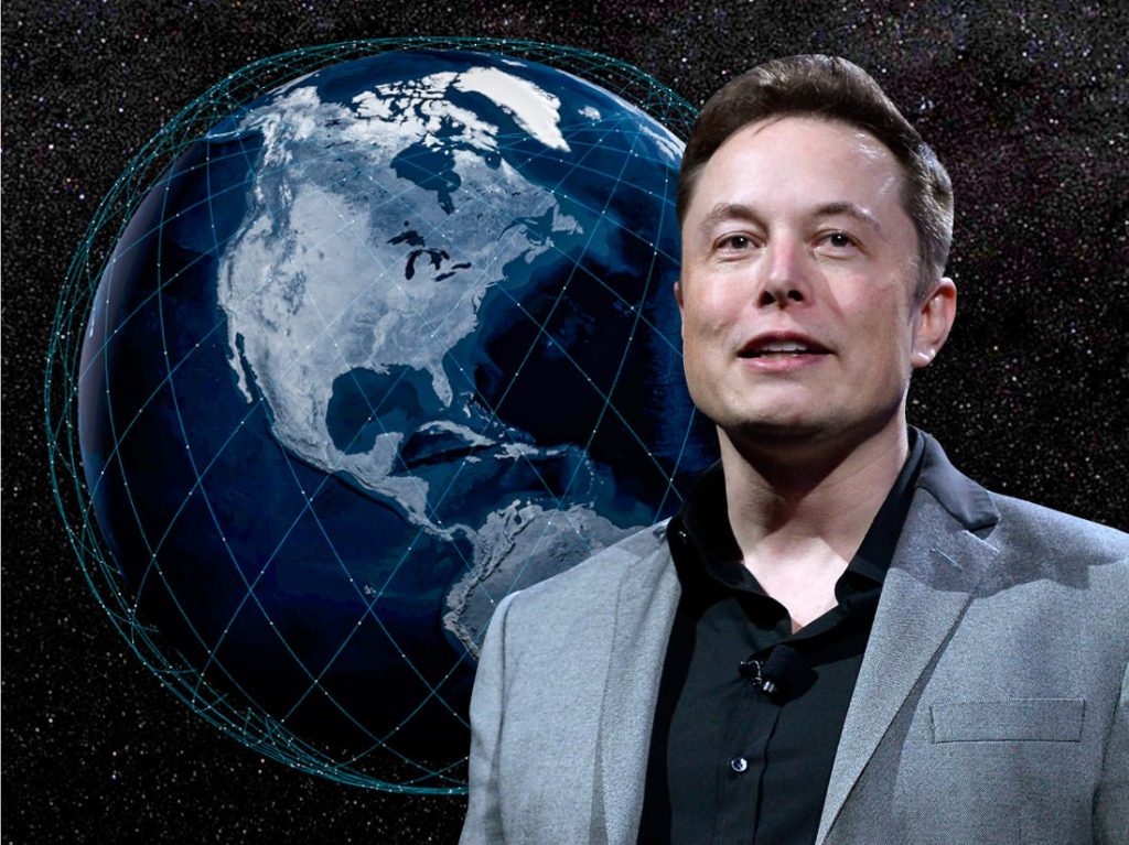 Musk tweets using SpaceX's Starlink satellite internet