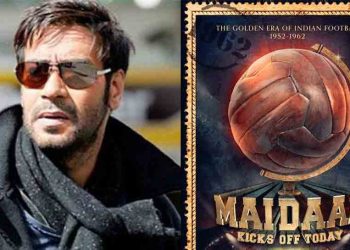 Ajay Devgn, Keerthy wrap up 'Maidaan' Mumbai schedule