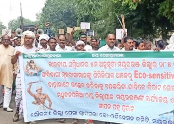 Tribal up in arms against eviction from Similipal area
