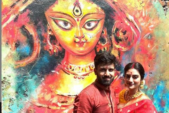 MP Nusrat Jahan dances during Durga Puja celebrations, video goes viral