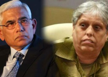 Vinod Rai and Diana Edulji