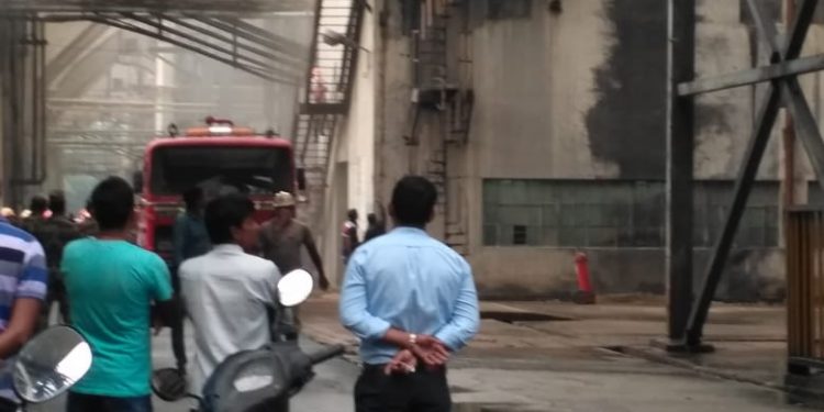 Fire breaks out at Nalco
