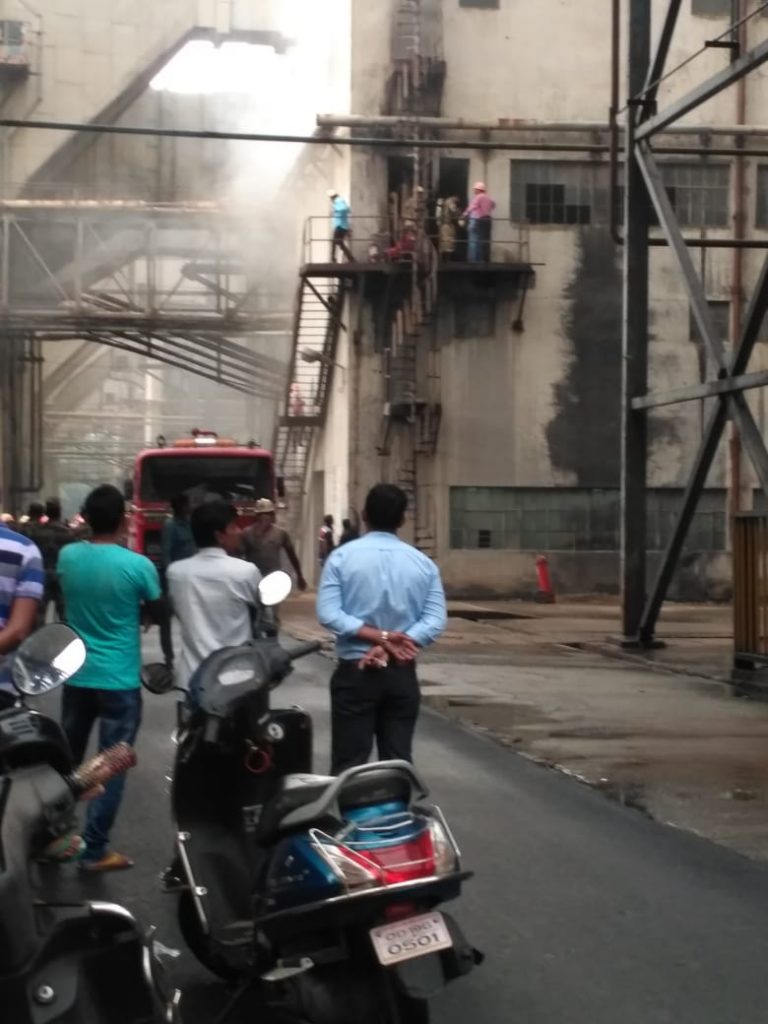 Fire breaks out at Nalco