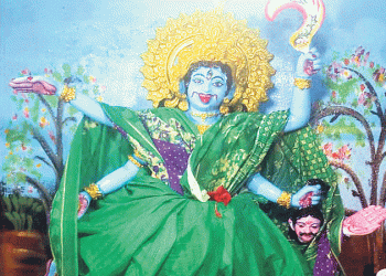 Devotees celebrate Kali Puja in Cuttack