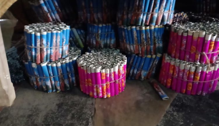 Illegal firecracker manufacturing factories busted in Cuttack