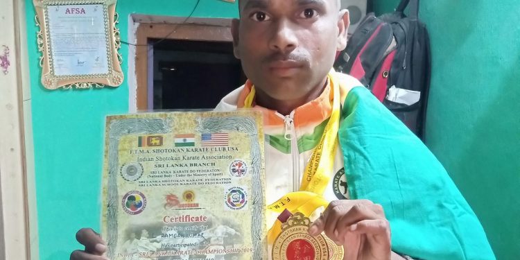 Polio-hit Karateka looks to win accolades at Japan Para Olympic