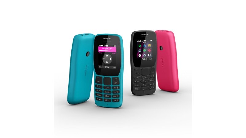 Nokia 110 feature phone launched in India
