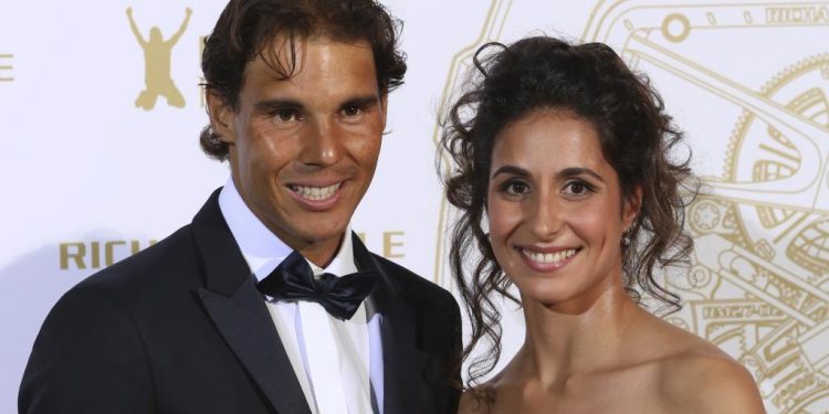 Rafael Nadal and Xisca Perello (AP)