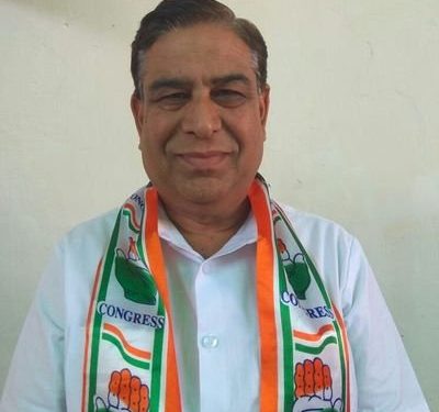 J&K Pradesh Congress Committee chief spokesperson Ravinder Sharma