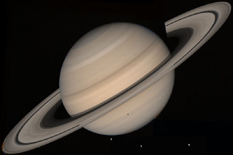 Saturn surpasses Jupiter to become new moon king