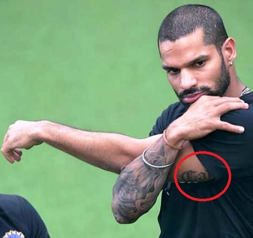 Shikhar Dhawan: The many tattoos of India's captain in Sri Lanka, and their  real meanings | GQ India