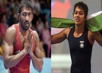 Yogeshwar Dutt and Babita Phogat