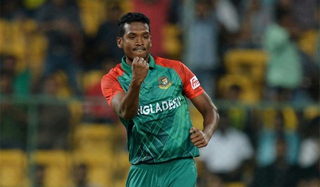 Pacer Al-Amin Hossain has been recalled to the Bangladesh squad for the T20 series against India