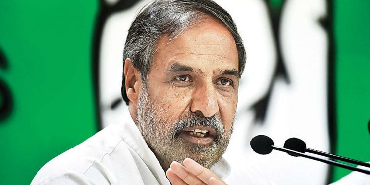 Senior Congress spokesperson Anand Sharma