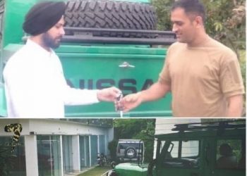 MS Dhoni buys 20-year-old Nissan Jonga, shows loves for Indian army